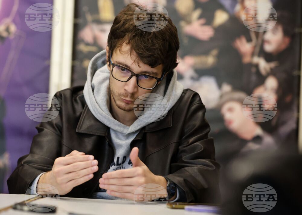 Бургас - Драматичен театър "Адриана Будевска" - пресконференция