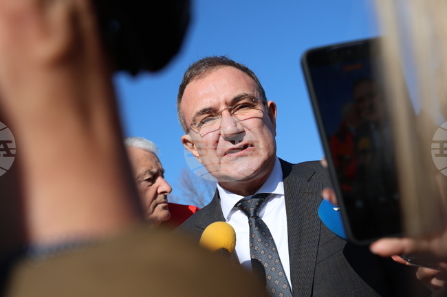 Благоевград - Борислав Гуцанов - брифинг