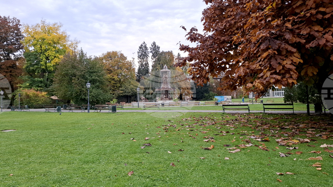 Австрия - Грац - есен - ежедневие