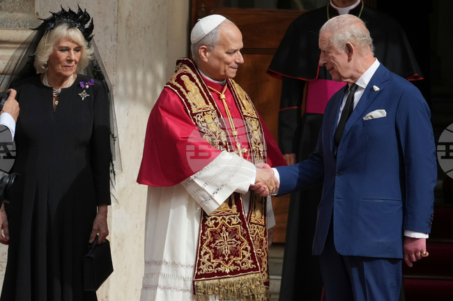Крал Чарлз III и папа Лъв XIV се помолиха заедно – първата служба във Ватикана с участието на британски монарх от 500 години