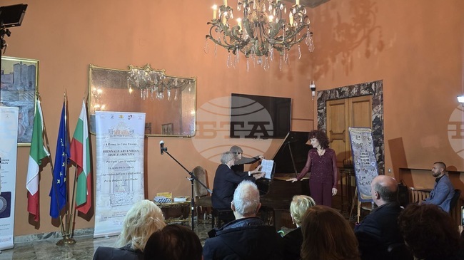 Bulgarian Embassy in Rome Hosts 10th Artemidia Biennale Dedicated to Sts Cyril and Methodius