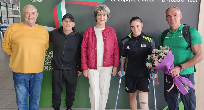 Националката по спортна гимнастика Валентина Георгиева след контузията: "Имам вътрешна мотивация, винаги мога да се изправя на крака"