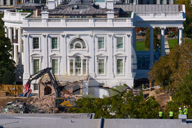 APTOPIX White House Demolition