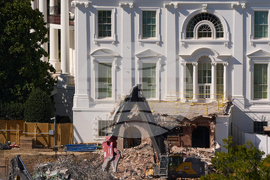APTOPIX White House Demolition