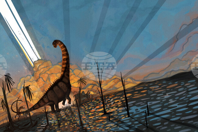 Dinosaur-Asteroid Strike