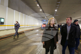 Тунел Люлин  - строителни дейности - проверка