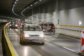 Тунел Люлин  - строителни дейности - проверка