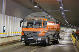 Тунел Люлин  - строителни дейности - проверка