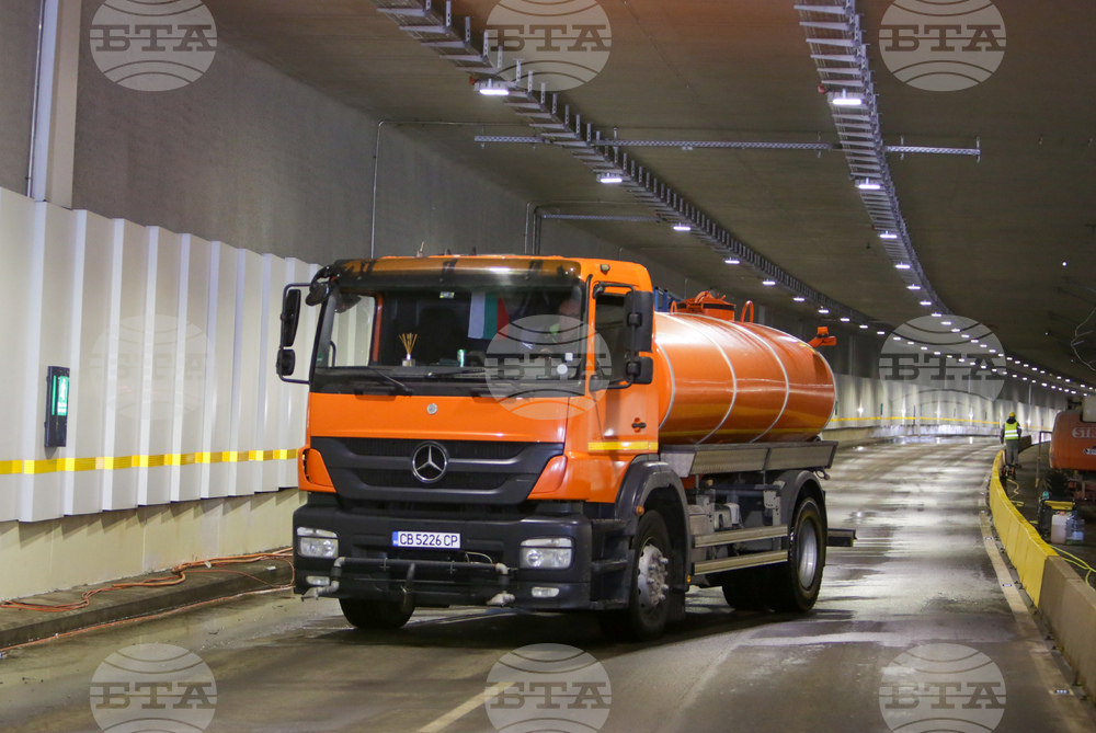 Тунел Люлин  - строителни дейности - проверка