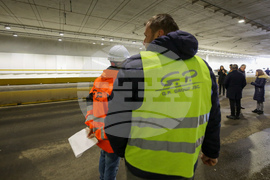 Тунел Люлин  - строителни дейности - проверка