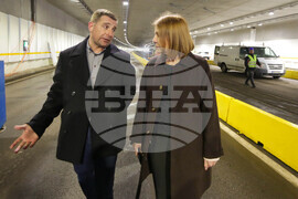 Тунел Люлин  - строителни дейности - проверка