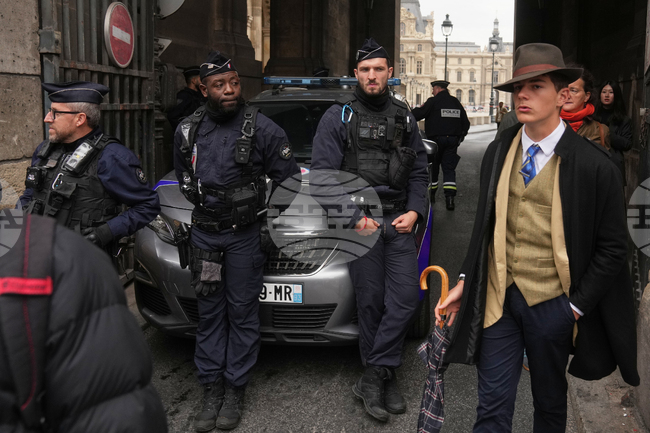 APTOPIX France Louvre