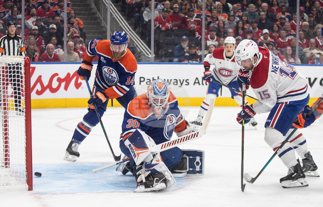 Canadiens Oilers Hockey