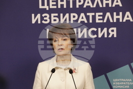 ЦИК - брифинг - Росица Матева