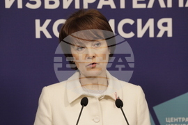 ЦИК - брифинг - Росица Матева