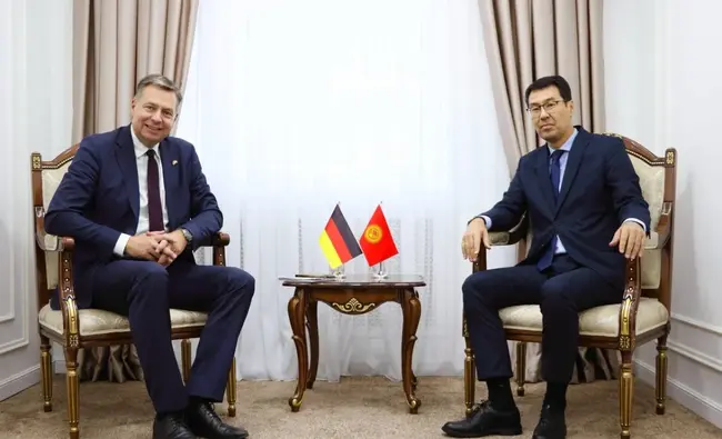 КАБАР: Киргизстан и Германия обсъдиха моментното състояние и перспективите пред двустранното сътрудничество 