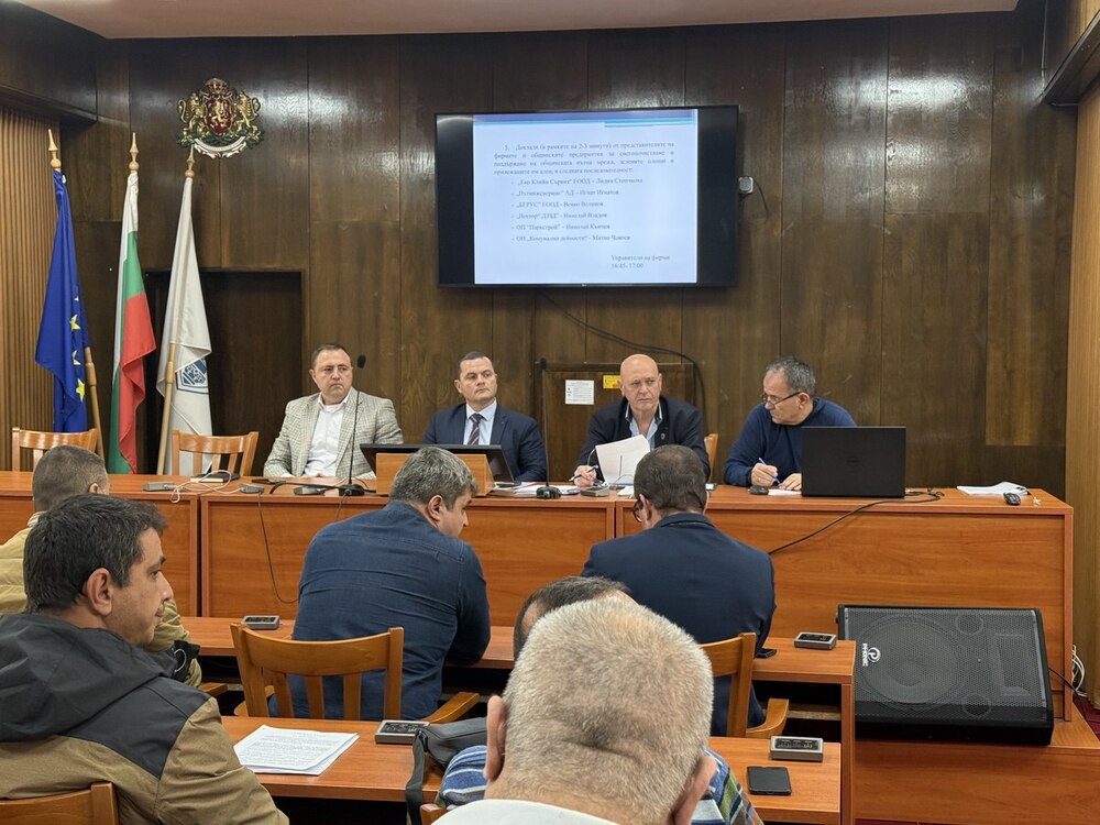 Община Русе: Общинският щаб за защита при бедствия обсъди подготовката за зимата