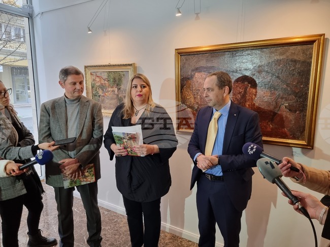 Северна Македония - БКИЦ - "Дипломация и изкуство" - изложба