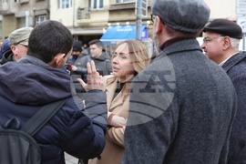 Протест в подкрепа на Александър Морфов