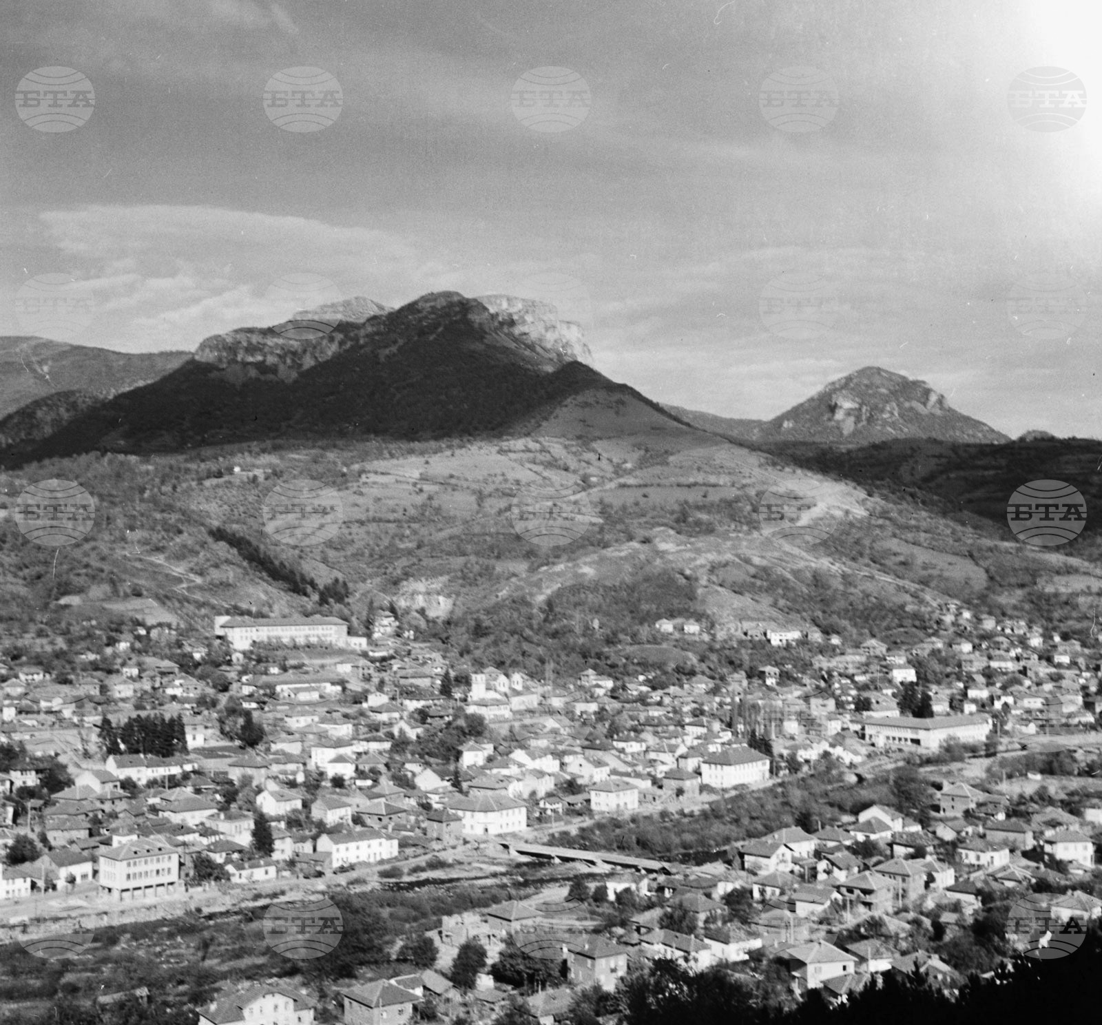 Град Тетевен в снимки през 1960 година.