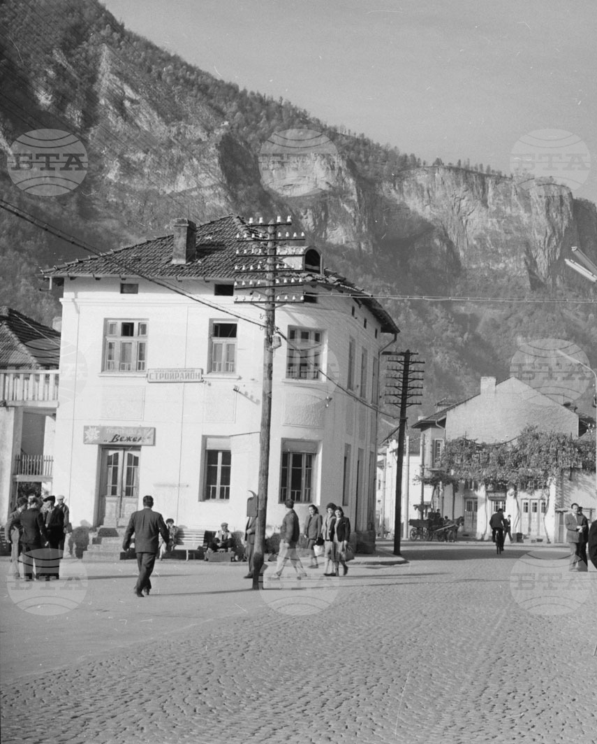 Град Тетевен в снимки през 1960 година.