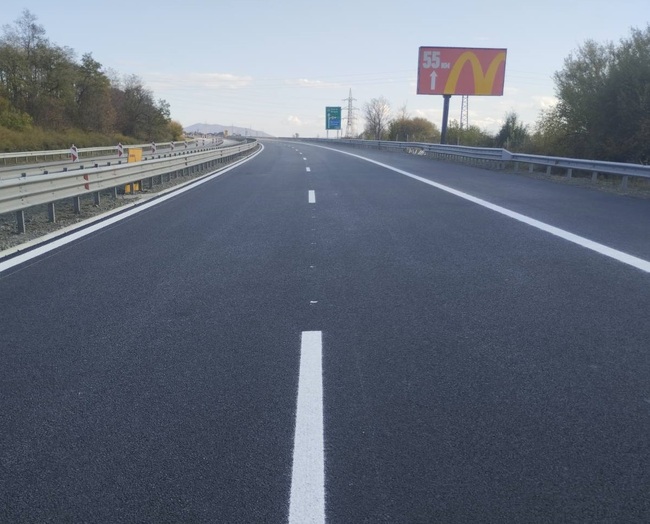 АПИ: Днес следобед се възстановява движението в ремонтирания близо 10 км участък от АМ „Тракия“ в Софийска област 