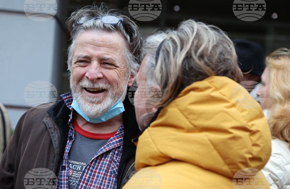 Протест в подкрепа на Александър Морфов