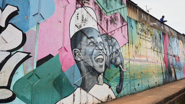 Първият фестивал на уличното изкуство в Лагос представя жизнеността на града