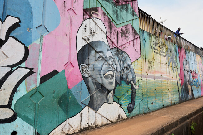 Първият фестивал на уличното изкуство в Лагос представя жизнеността на града