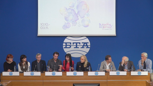 Пресконференция на организаторите на кино-литературния фестивал „Синелибри 2025” с участието на международното жури