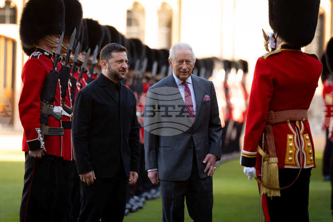 Зеленски се срещна с крал Чарлз III в Лондон