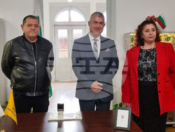 Сливен - Добри Желязков - пощенска марка - валидиране