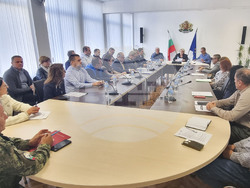 Шумен - областен съвет - готовност за работа при зимни условия