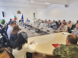 Шумен - областен съвет - готовност за работа при зимни условия