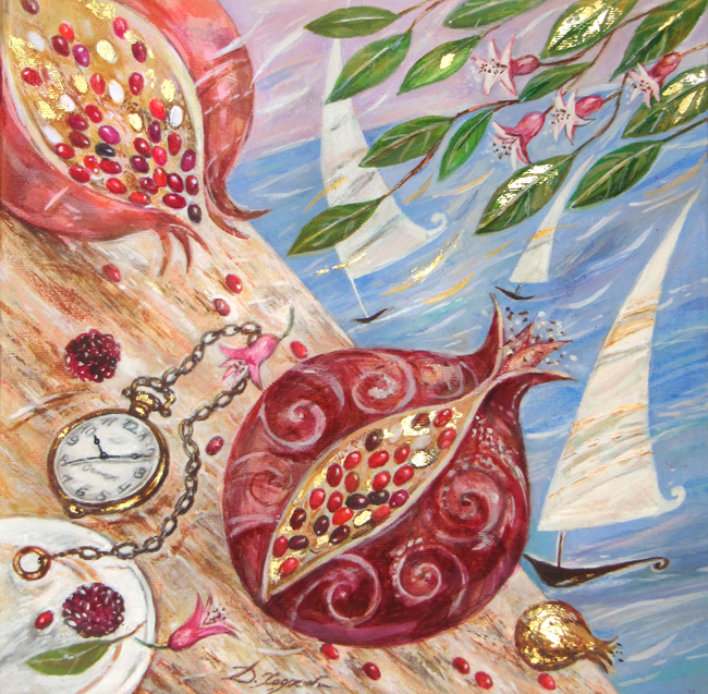 Художничката Даниела Хаджиева подканва към мистично пътешествие с новата си изложба „Ангели и изкушения“