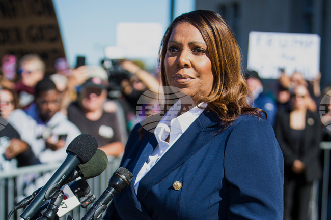 APTOPIX Justice Department Letitia James