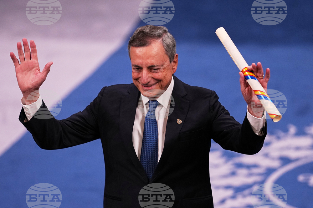  Марио Драги спечели наградата "Карл Велики" за 2026 г.