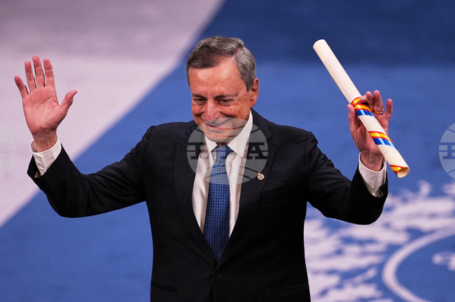 За да се превърне в глобална сила, Европа трябва да се федерализира, заяви Марио Драги 