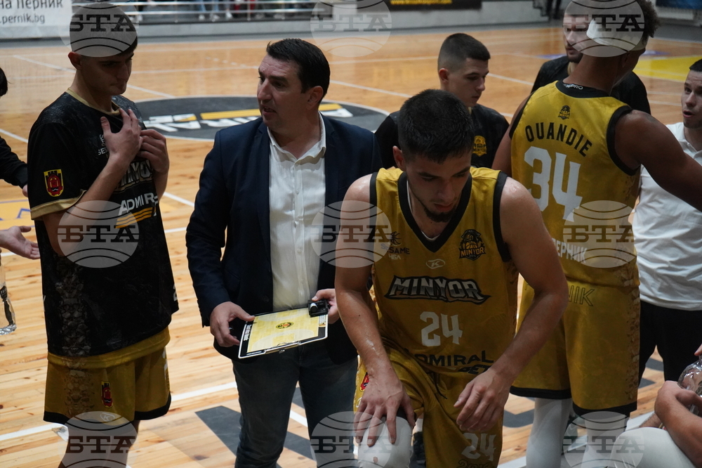 „Няма как да не поздравя моите момчета“, каза наставникът на Миньор 2015 победата над Спартак Плевен в оспорван мач от шампионата по баскетбол
