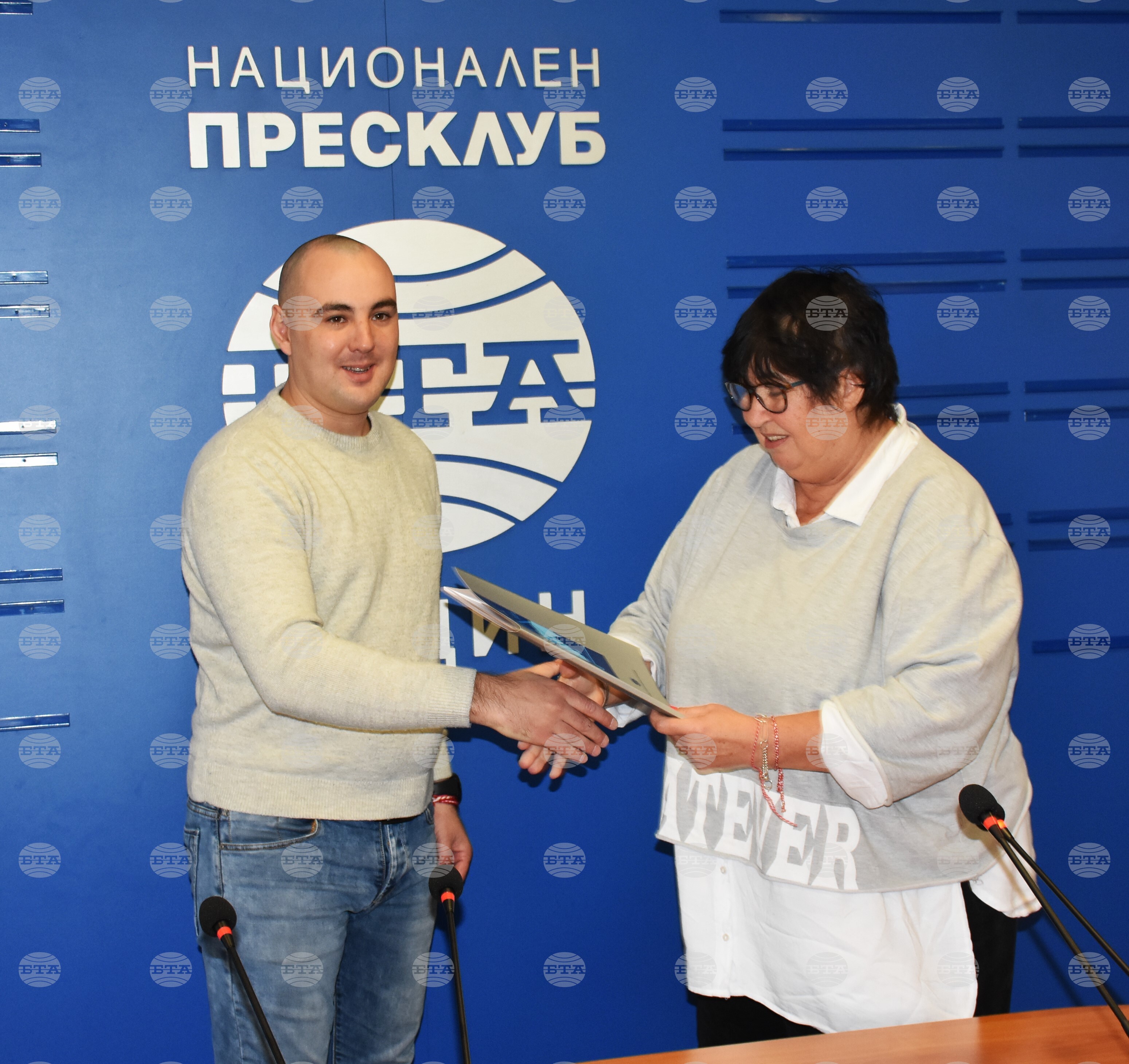 Национален пресклуб на БТА Видин - Школа БТА - сертификати - стажанти