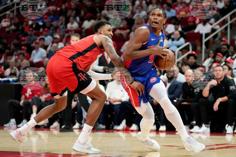 Pistons Rockets Basketball