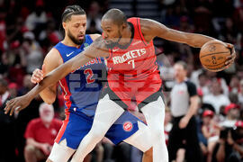 Pistons Rockets Basketball