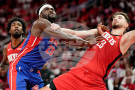 Pistons Rockets Basketball