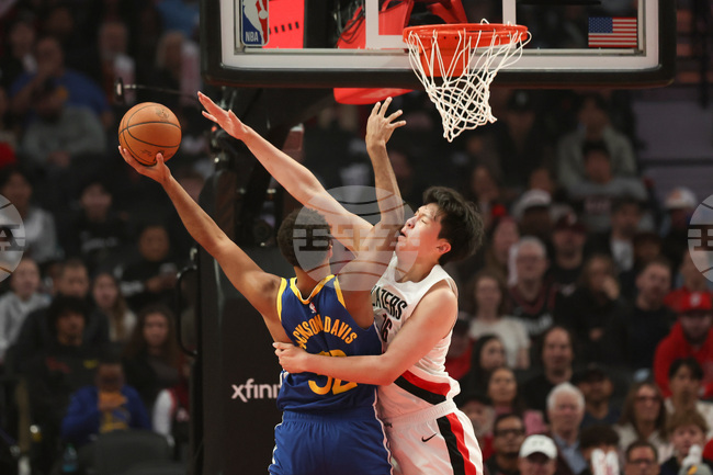 Warriors Trail Blazers Basketball