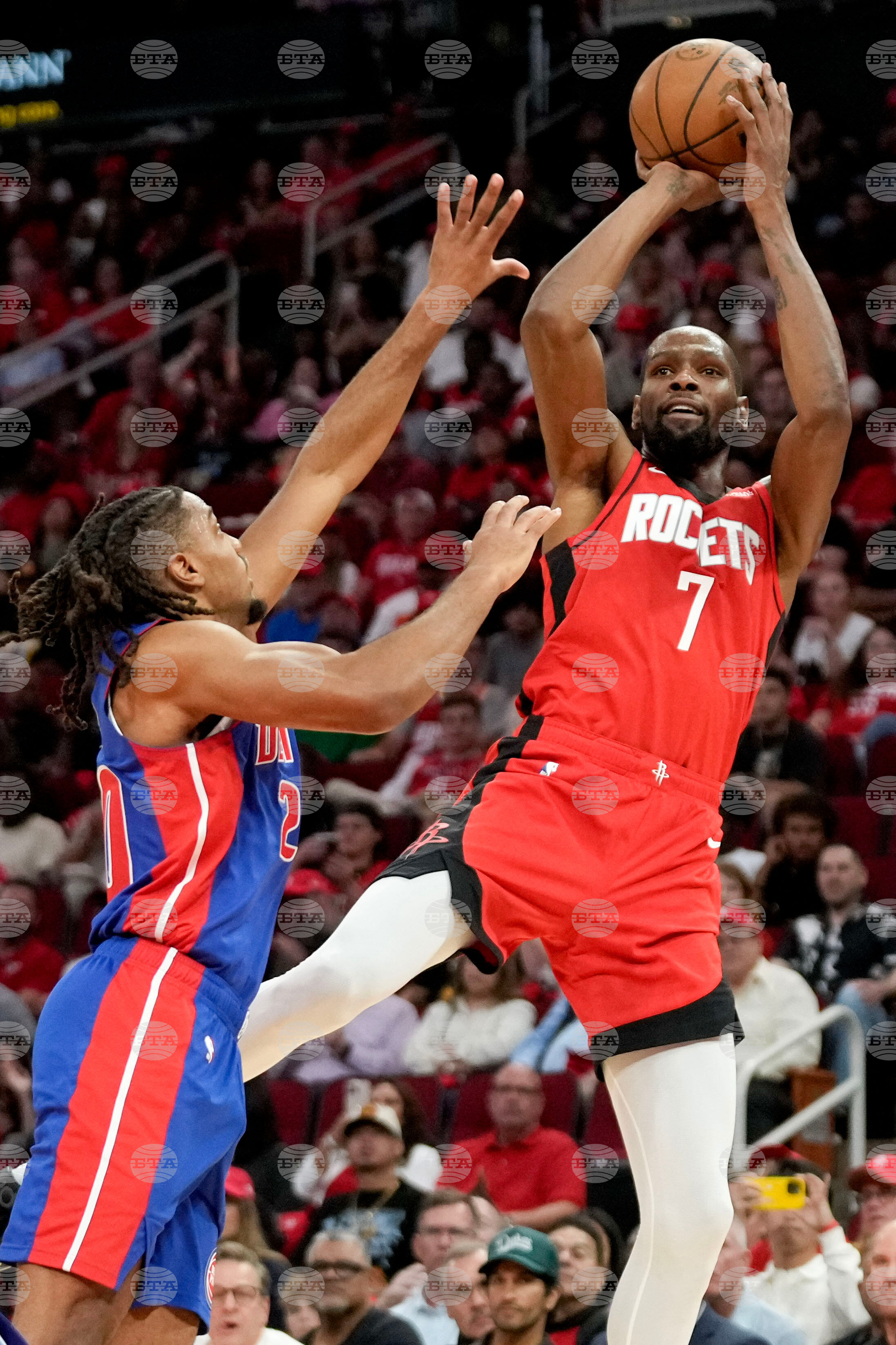 Pistons Rockets Basketball