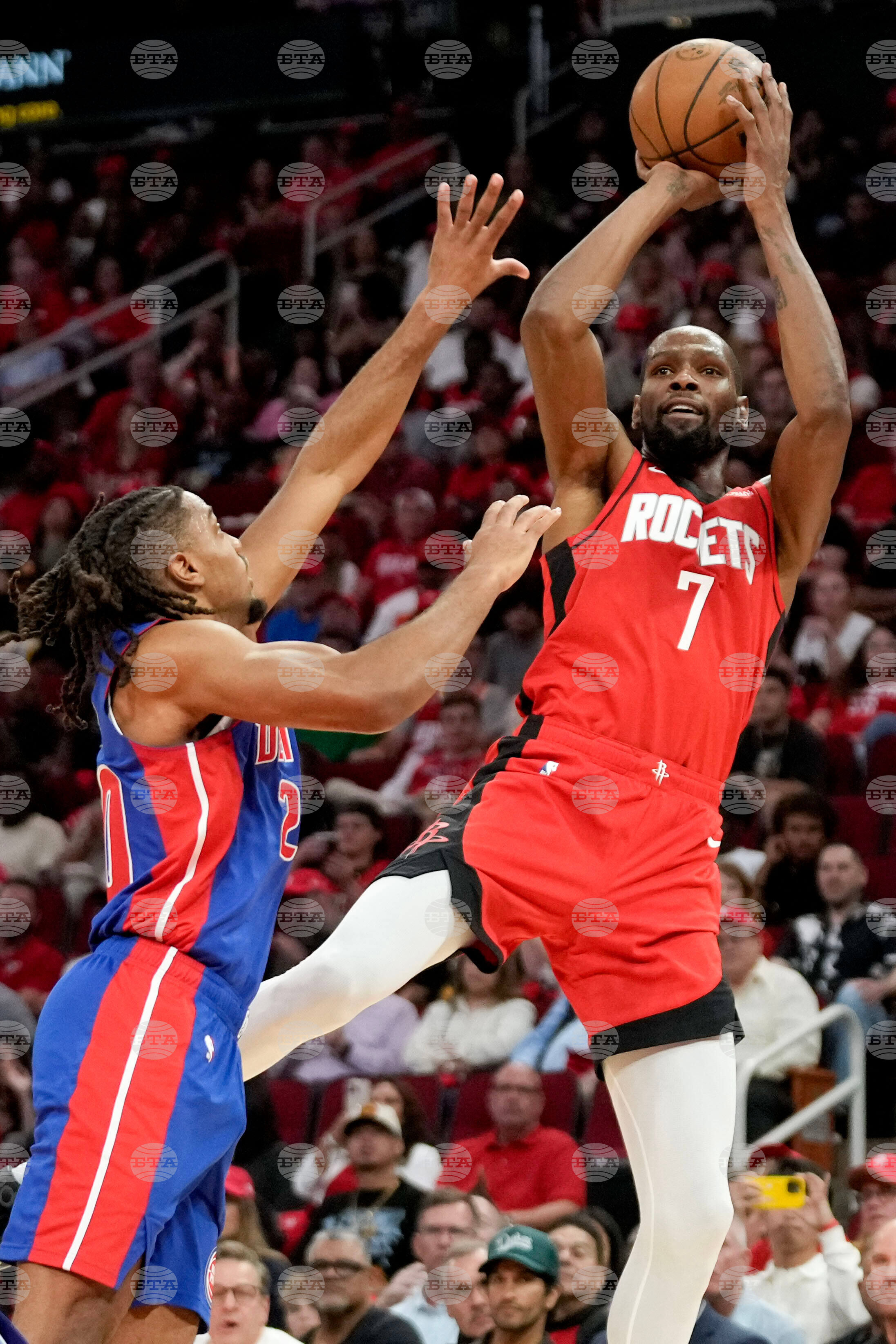 Pistons Rockets Basketball