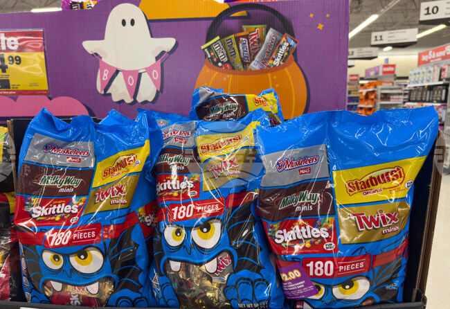 Halloween Candy By The Numbers