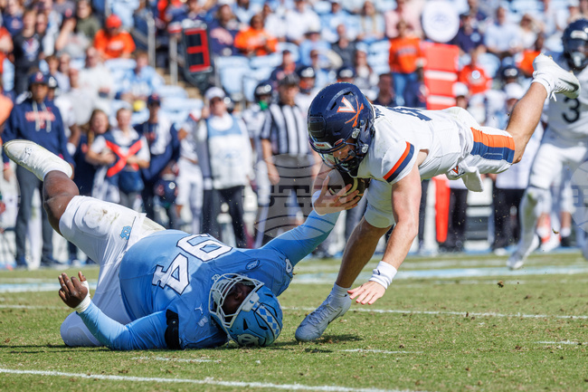 APTOPIX Virginia North Carolina Football