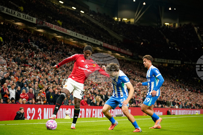 Мениджърът на Манчестър Юнайтед Рубен Аморим защити избора си да не дава много шансове на английския национал Коби Мейну