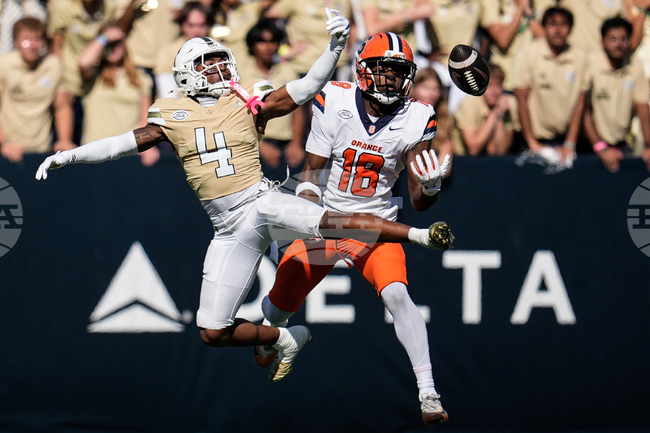 APTOPIX Syracuse Georgia Tech Football